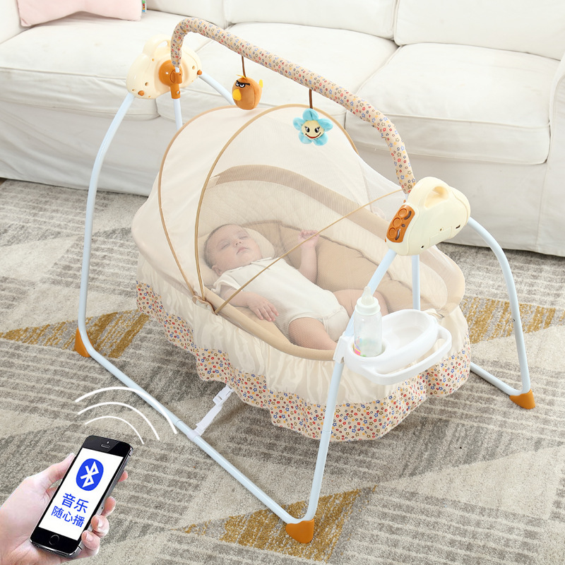 Baby Nursery Basket - Tempat tidur ayunan bayi elektrik pintar,