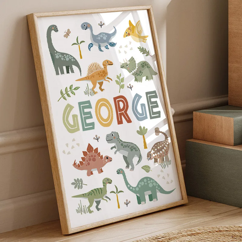 Baby Nursery Paintings - Lukisan Kanvas Seni Dinding Kamar Anak