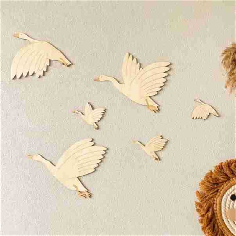 Baby Nursery Furniture Sets - Set Stiker Dinding Cygnet Kayu Burung