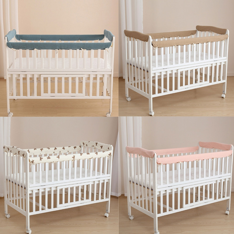 Baby Nursery Glider - Bumper tempat tidur bayi katun, 4