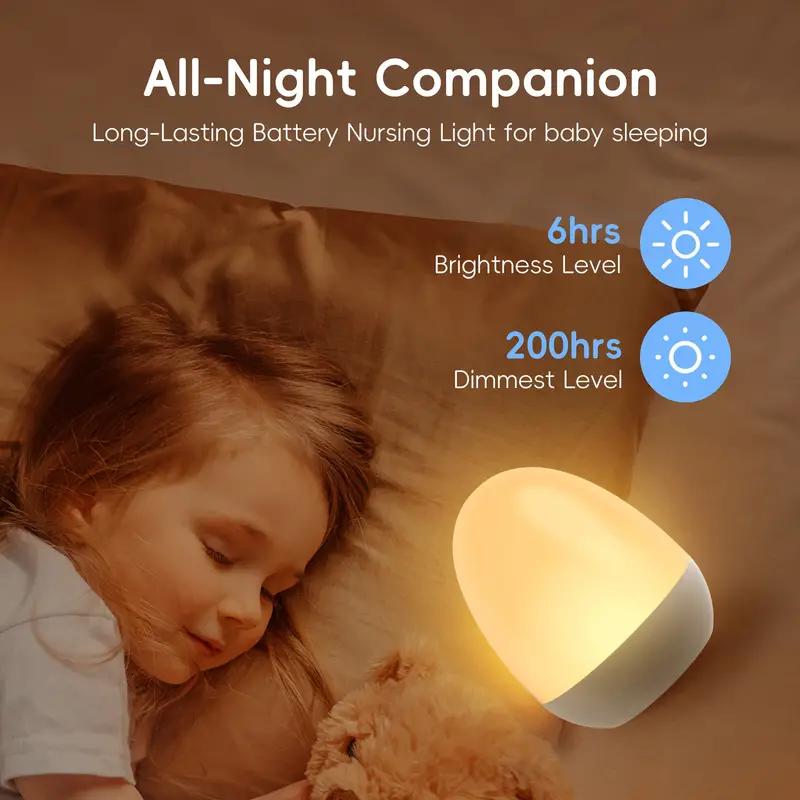Baby Nursery Egg Light - Lampu malam sentuh untuk kamar bayi,