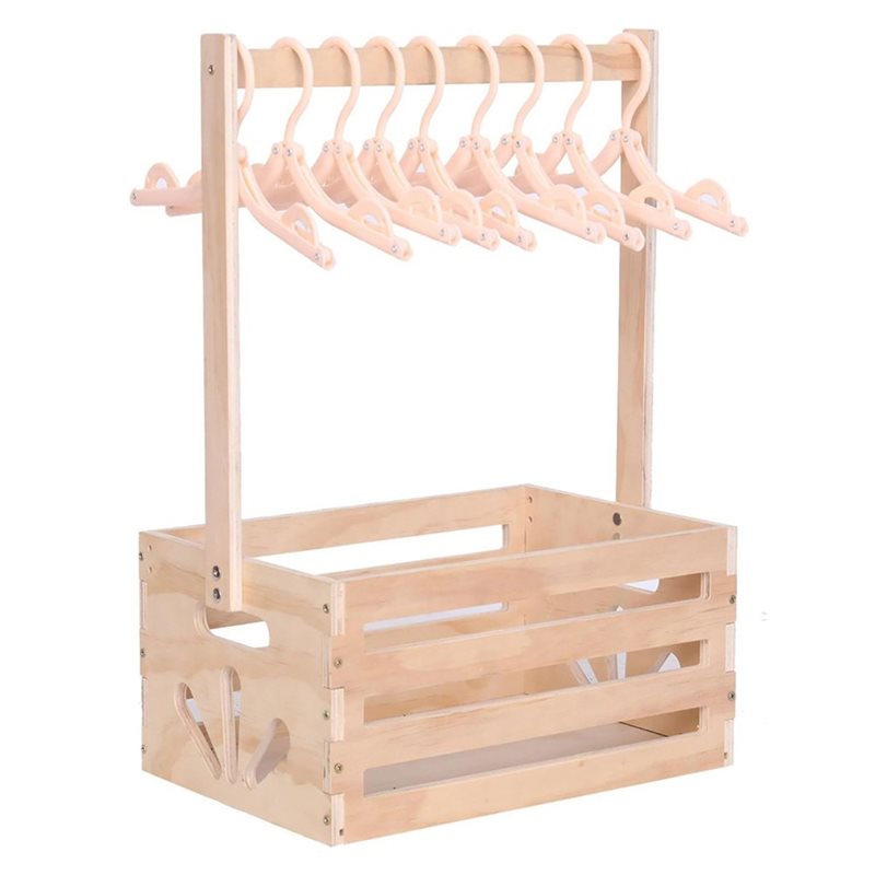 Baby Nursery Basket - Keranjang Hadiah Bayi dari Kayu dengan