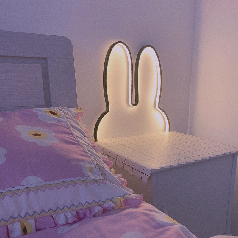 Baby Nursery Egg Light - Lampu Dinding Kelinci Led Lucu Lampu