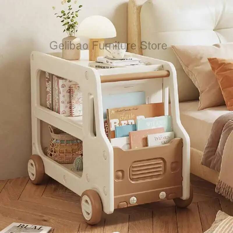 Baby Nursery Shelf - Rak Buku Montessori Rak Buku Perpustakaan