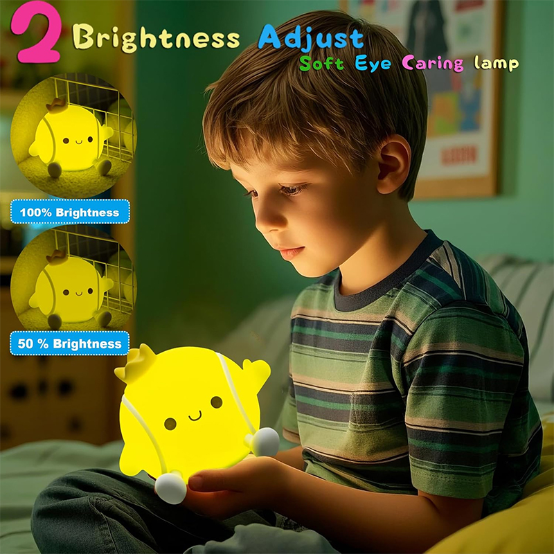 Lampu Tidur Silikon Bentuk Bol - Baby Nursery Egg Light ulasan dan harga
