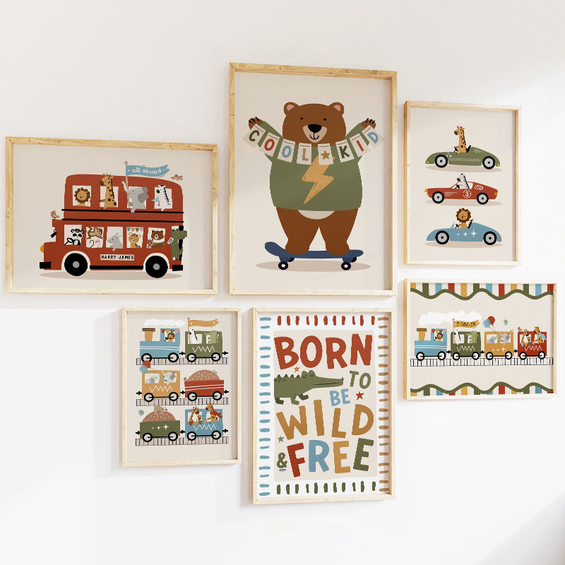 Lukisan Kanvas Seni Dinding Ka - Baby Nursery Paintings ulasan dan harga