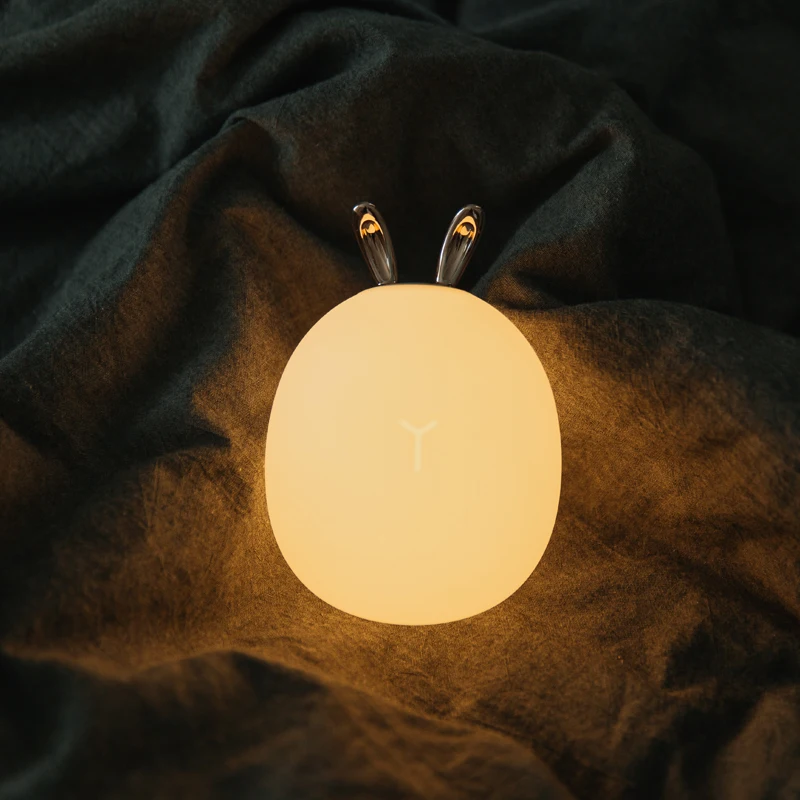 Lampu malam silikon rusa kelin - Baby Nursery Egg Light ulasan dan harga