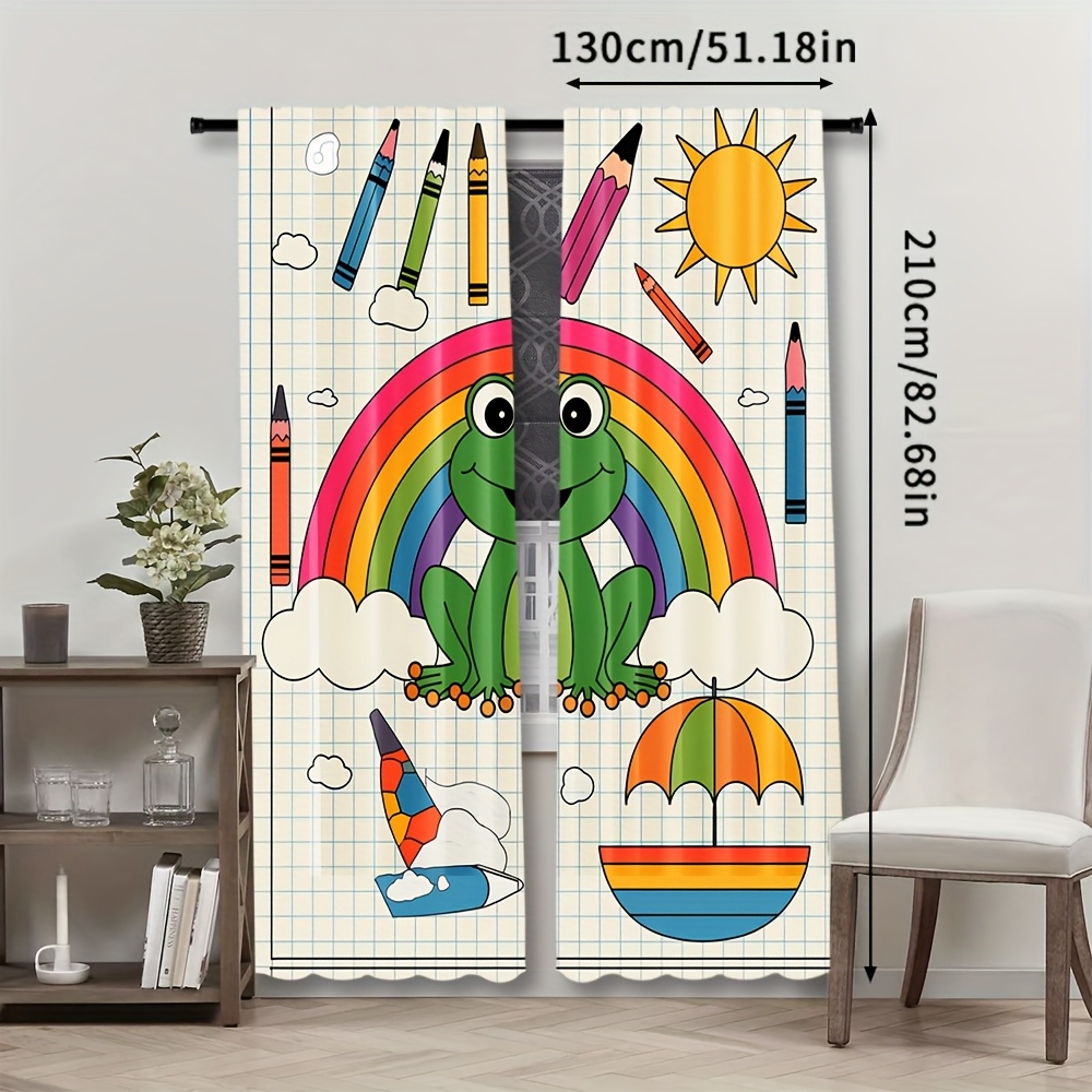 Tirai Katak Pelangi Lucu Dekor - Baby Nursery Themes Boy ulasan dan harga