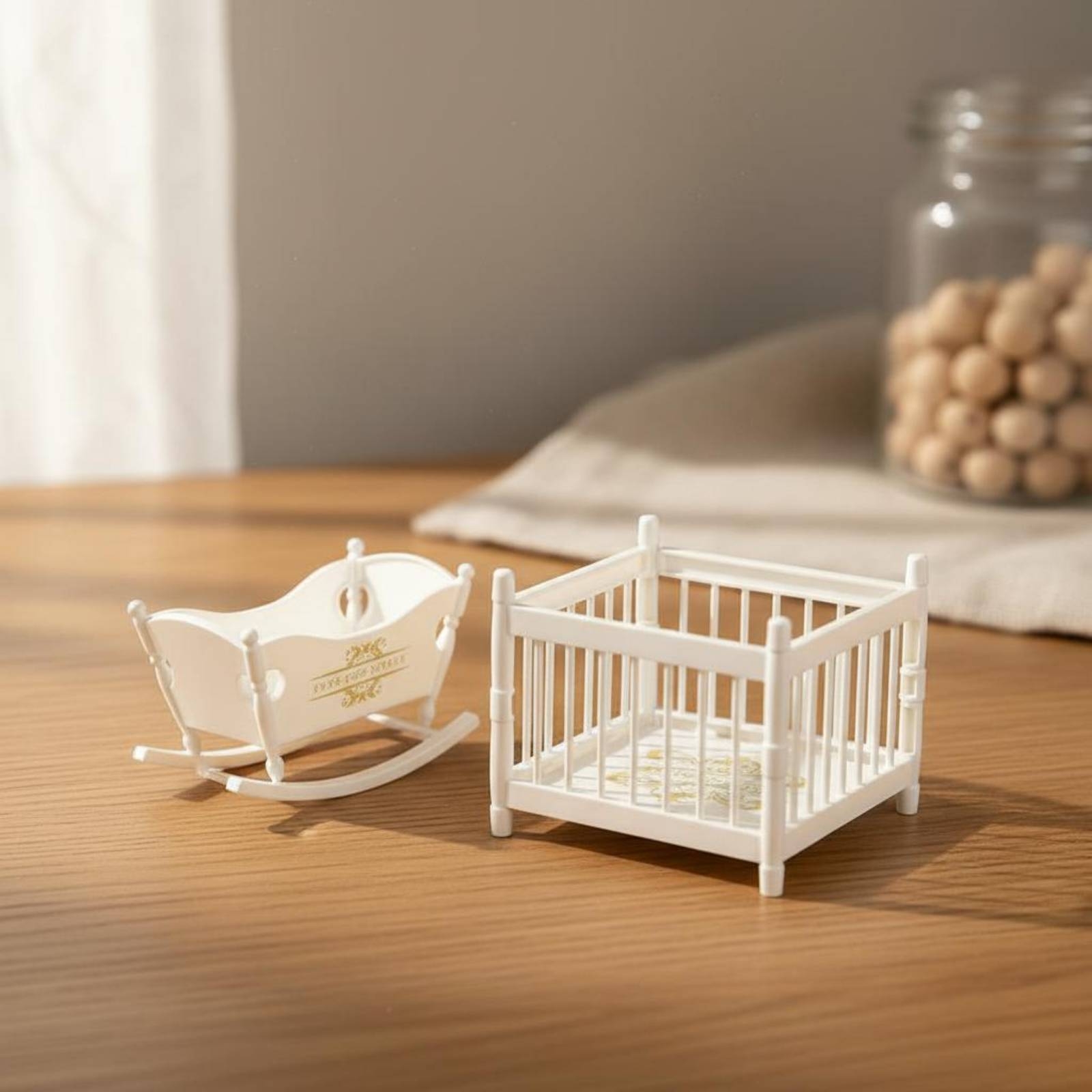 2 Buah Set Tempat Tidur Bayi M - Baby Nursery Furniture Sets ulasan dan harga