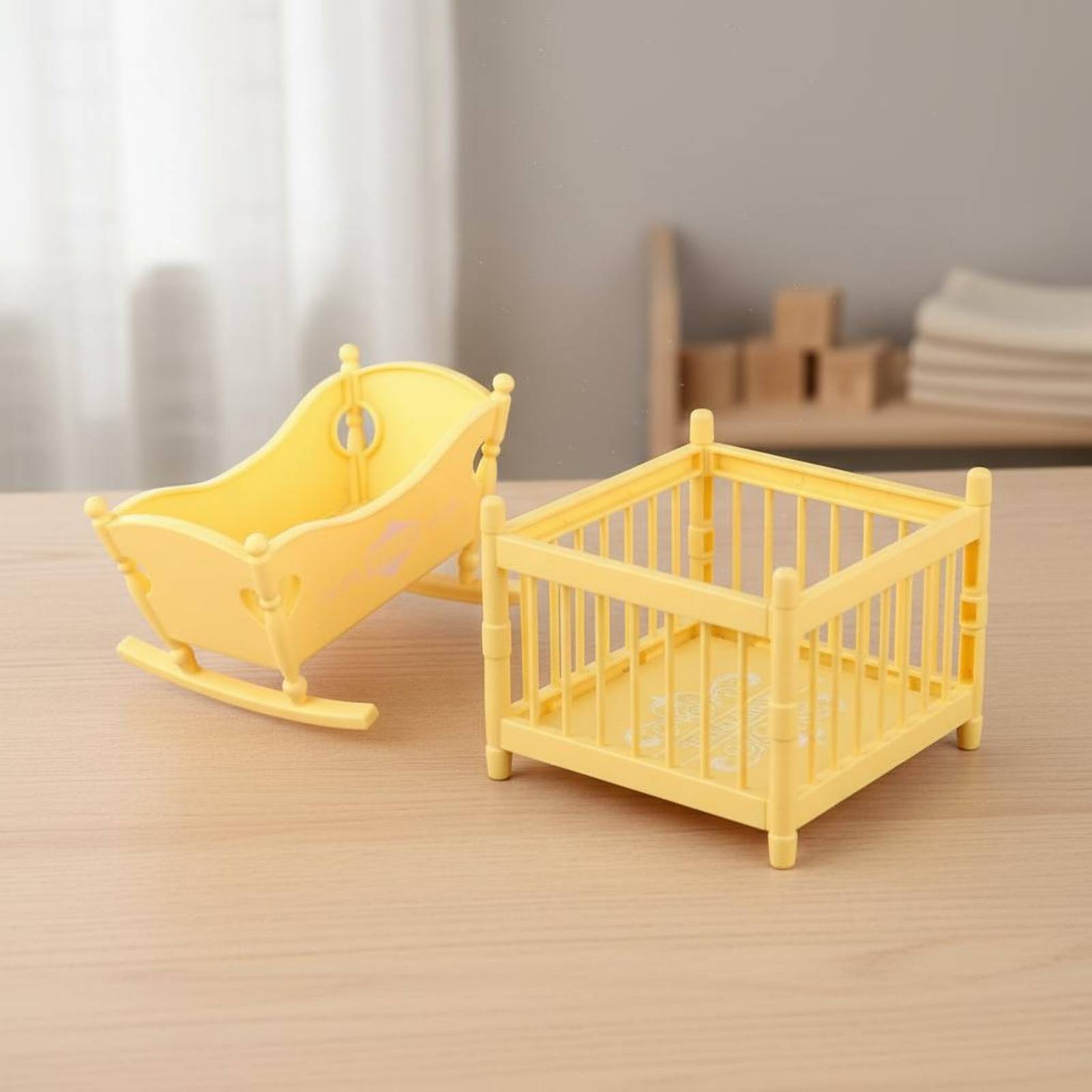 2 Buah Set Tempat Tidur Bayi M - Baby Nursery Furniture Sets ulasan dan harga