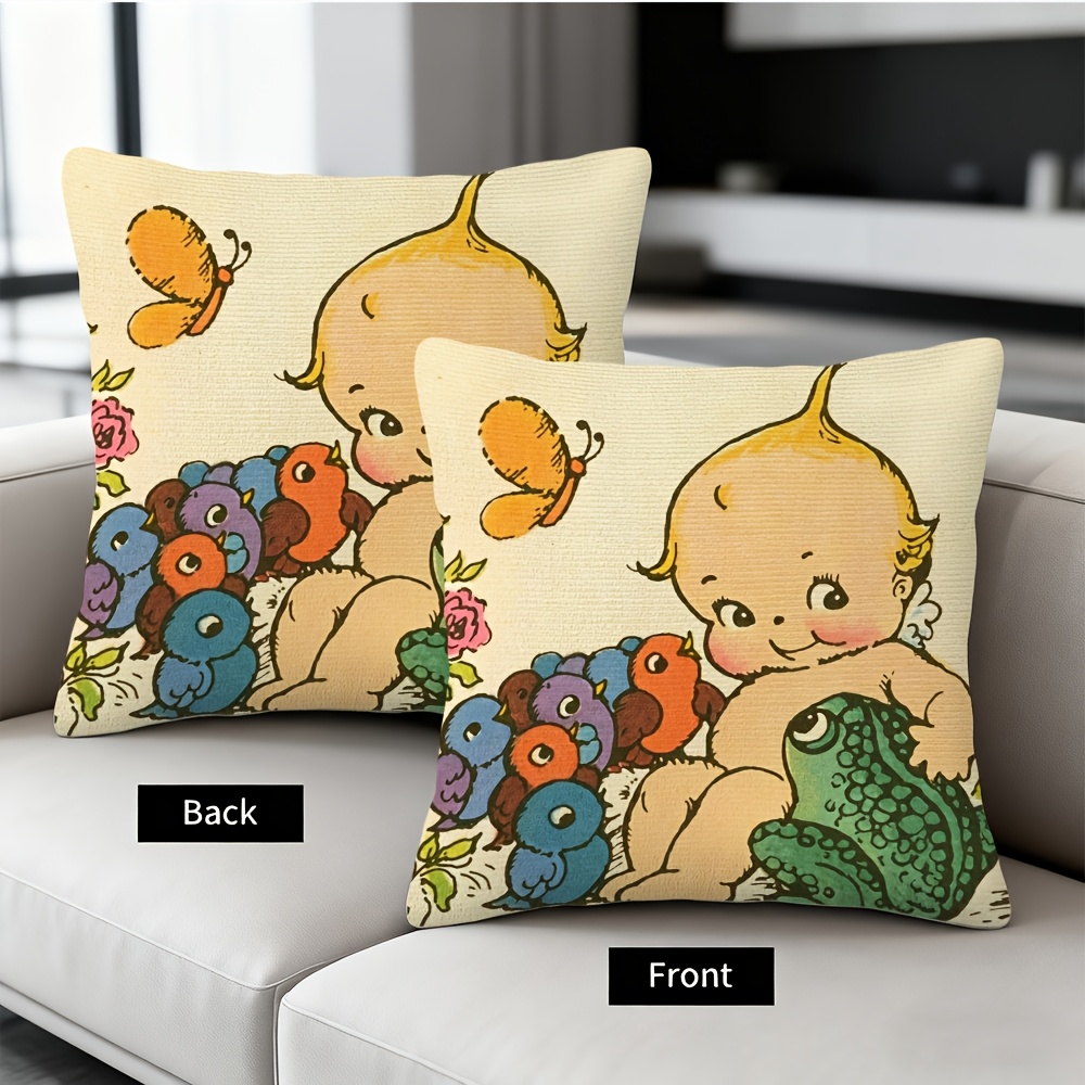 Sarung Bantal Dekorasi Kamar B - Baby Nursery Cushion ulasan dan harga
