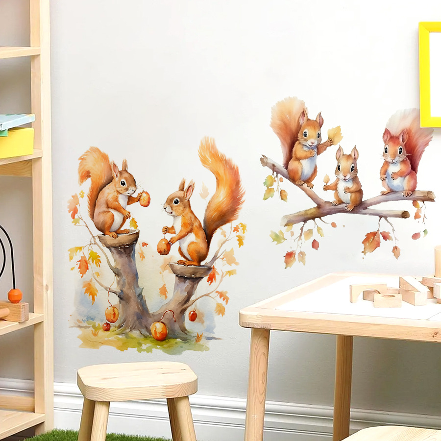 Kartun lucu hangat tupai kelua - Baby Nursery Tree ulasan dan harga