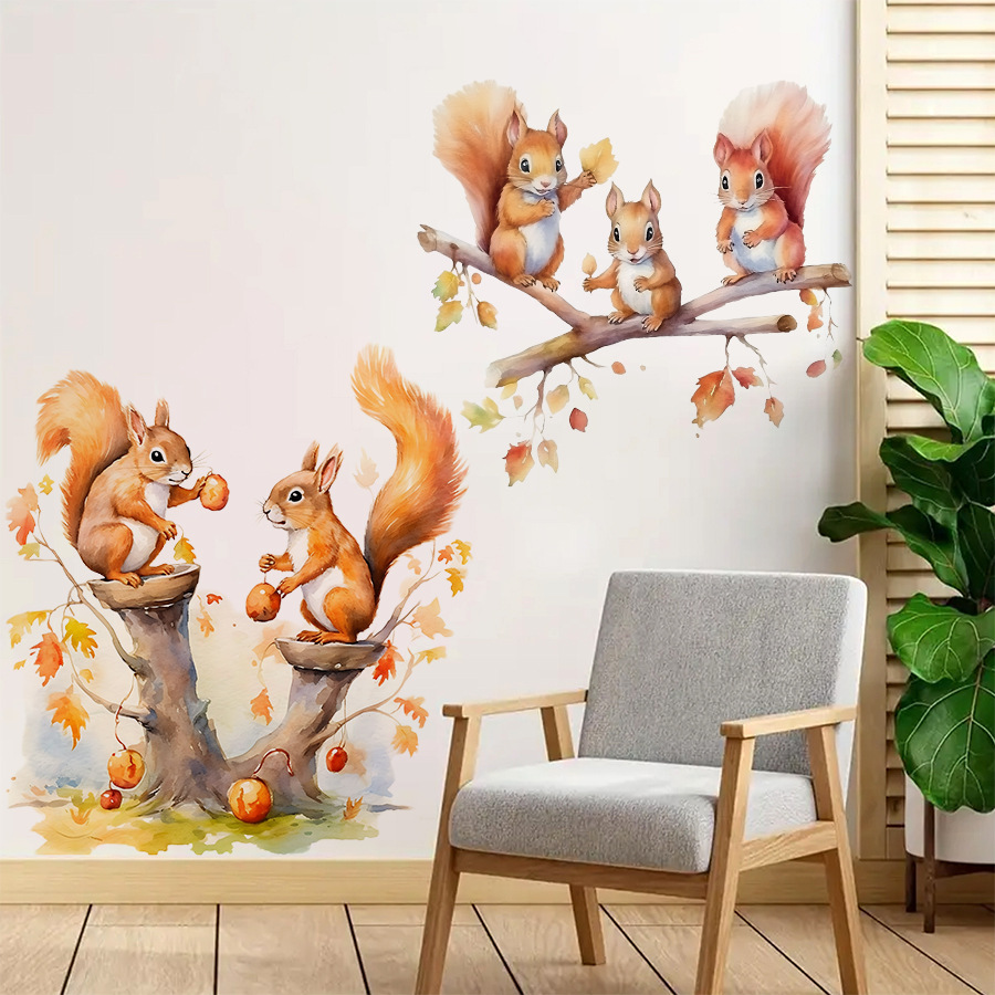 Kartun lucu hangat tupai kelua - Baby Nursery Tree ulasan dan harga