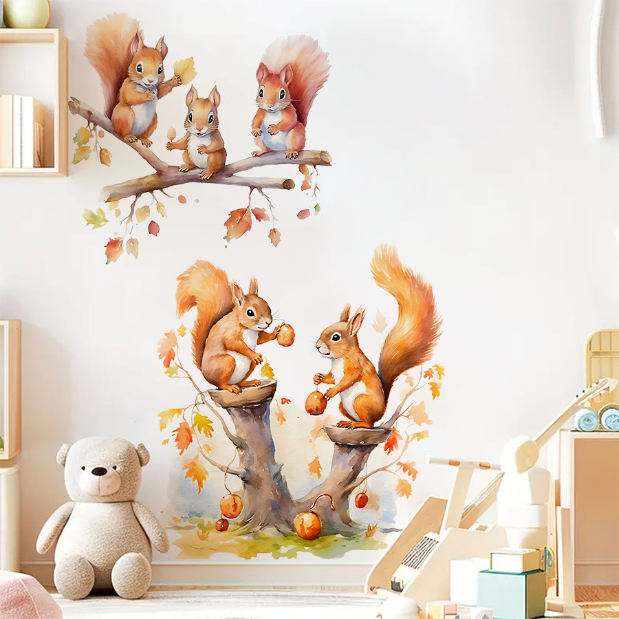 Kartun lucu hangat tupai kelua - Baby Nursery Tree ulasan dan harga