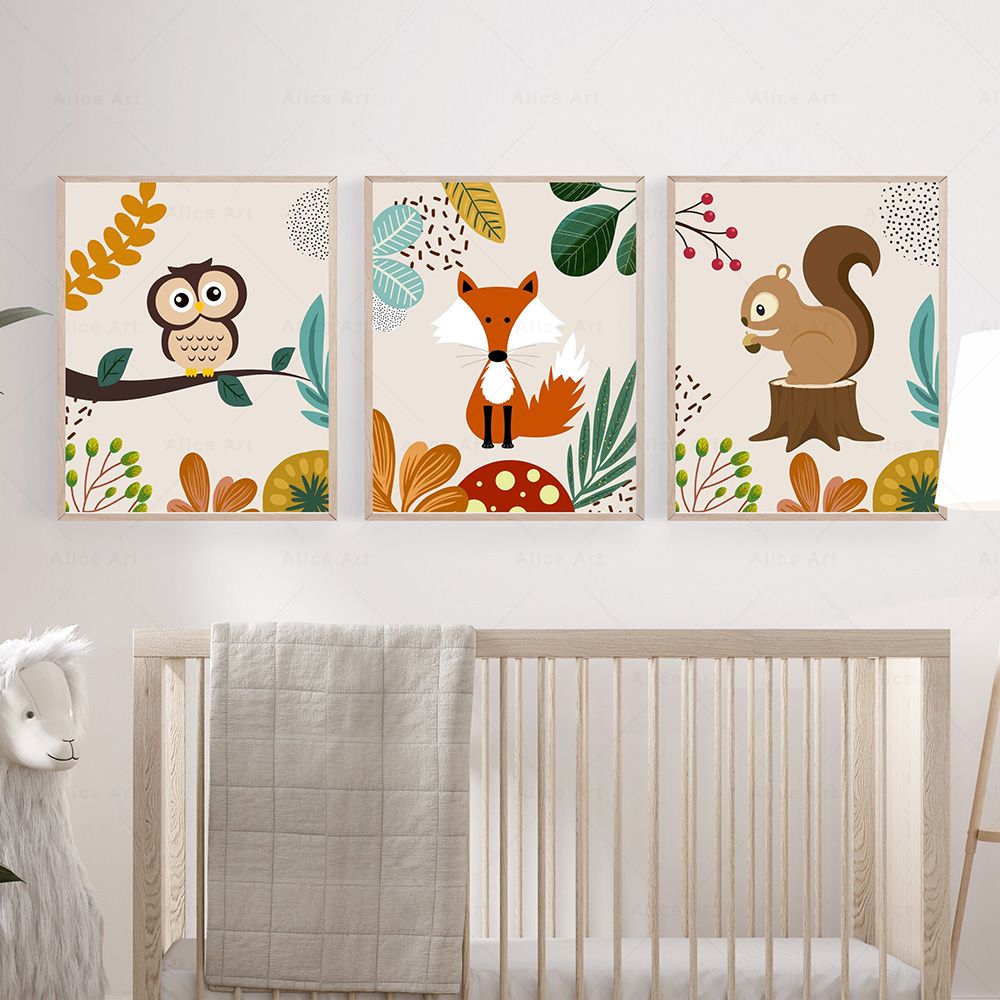 Boho Monyet Singa Jerapah Buru - Baby Zebra Nursery ulasan dan harga