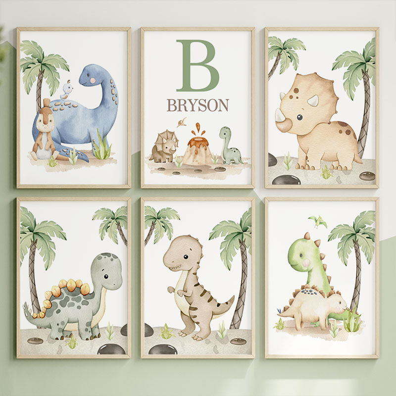 6 jenis Seni Dinding Kanvas Di - Baby Nursery Tree ulasan dan harga