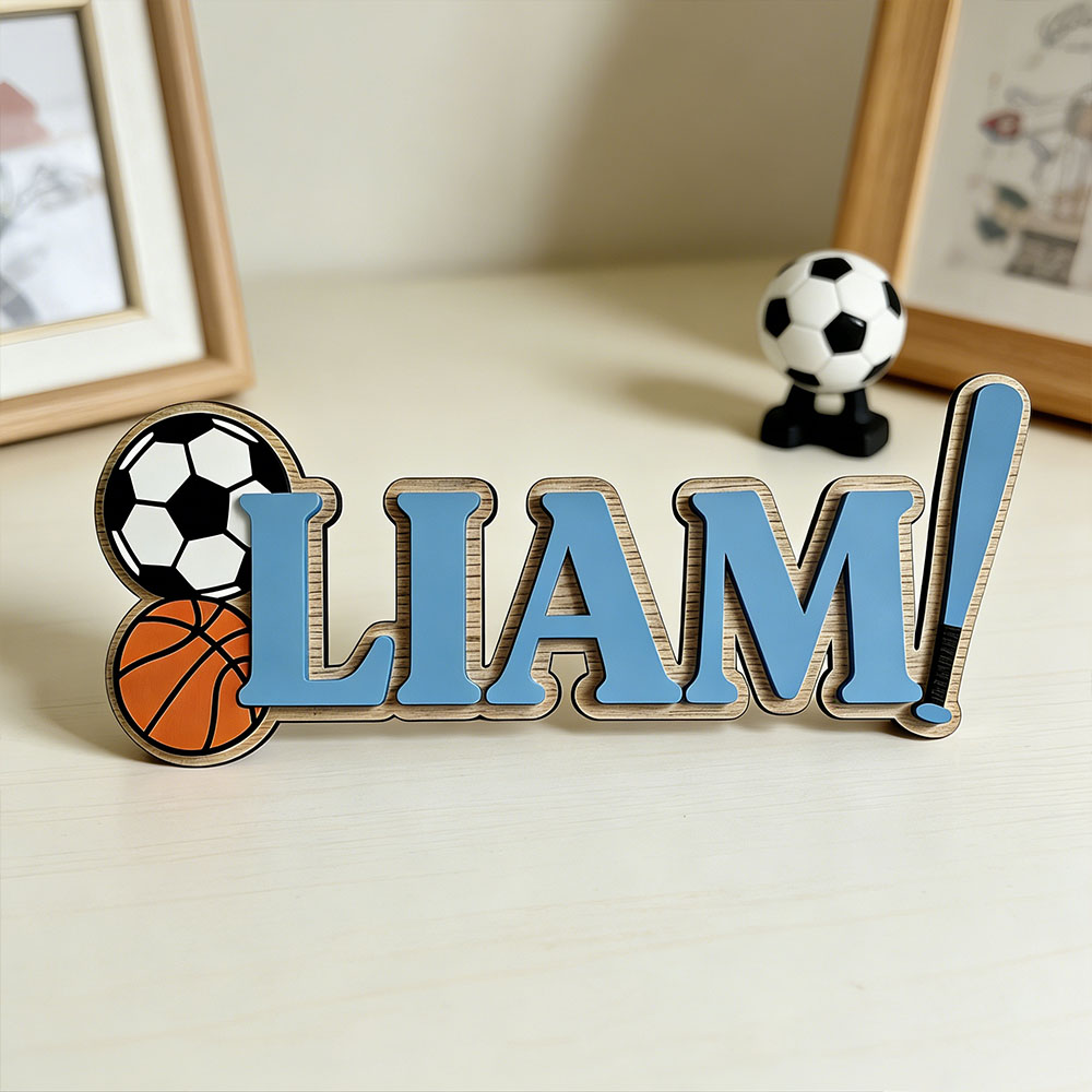 Papan Nama Pintu Kustom Sepak  - Baby Nursery Themes Boy ulasan dan harga
