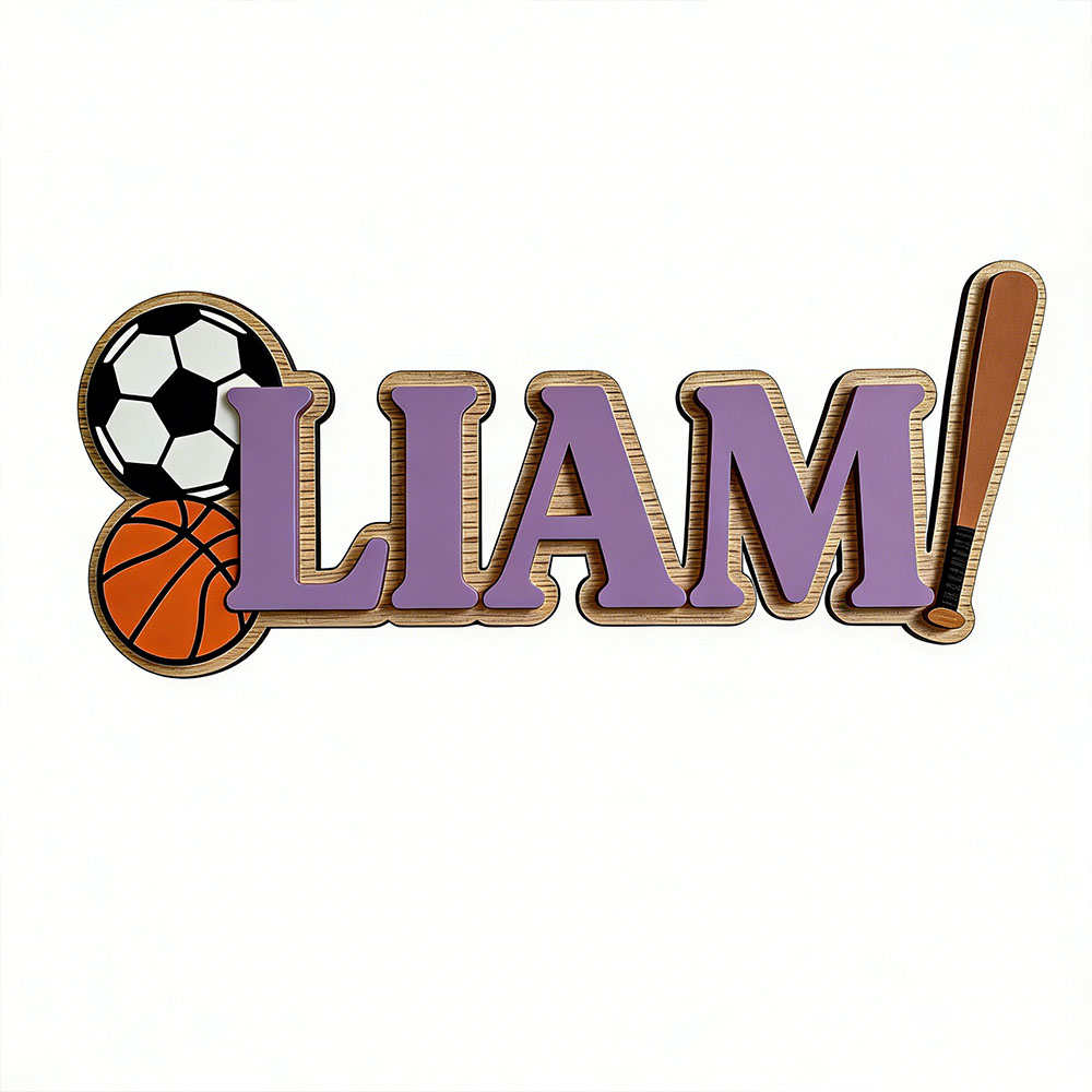 Papan Nama Pintu Kustom Sepak  - Baby Nursery Themes Boy ulasan dan harga