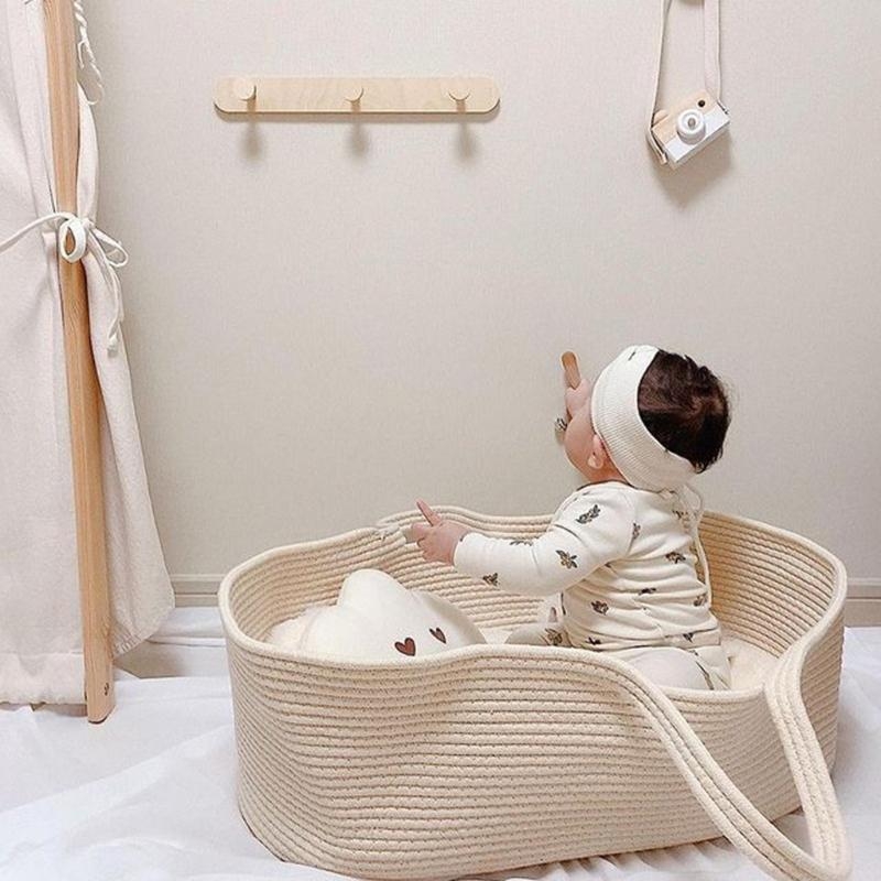 J15U Keranjang Musa Bayi Porta - Baby Nursery Basket ulasan dan harga