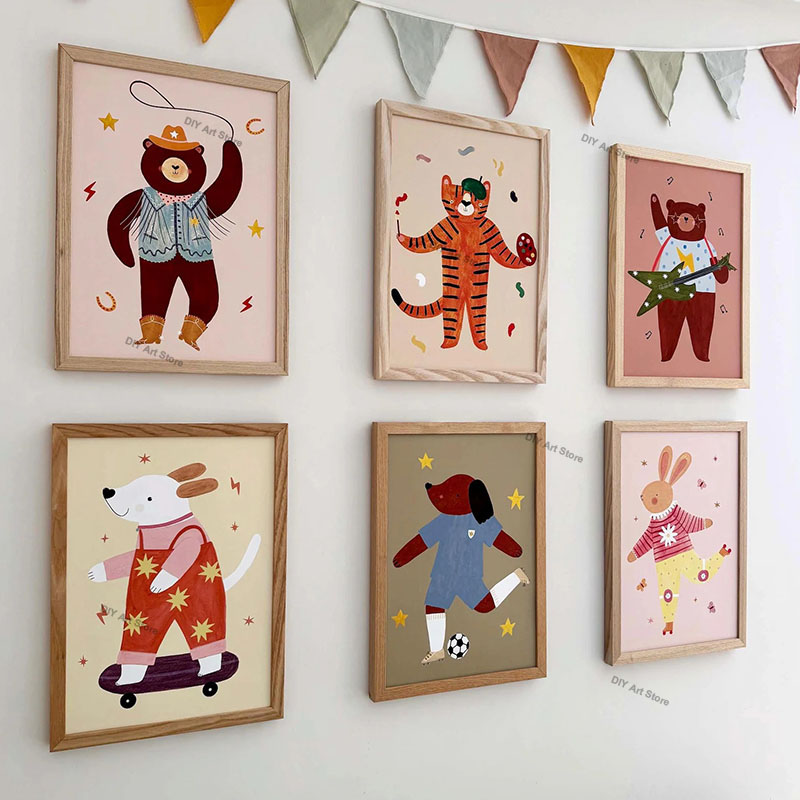 Lukisan Kanvas Seni Dinding Ka - Baby Nursery Paintings ulasan dan harga