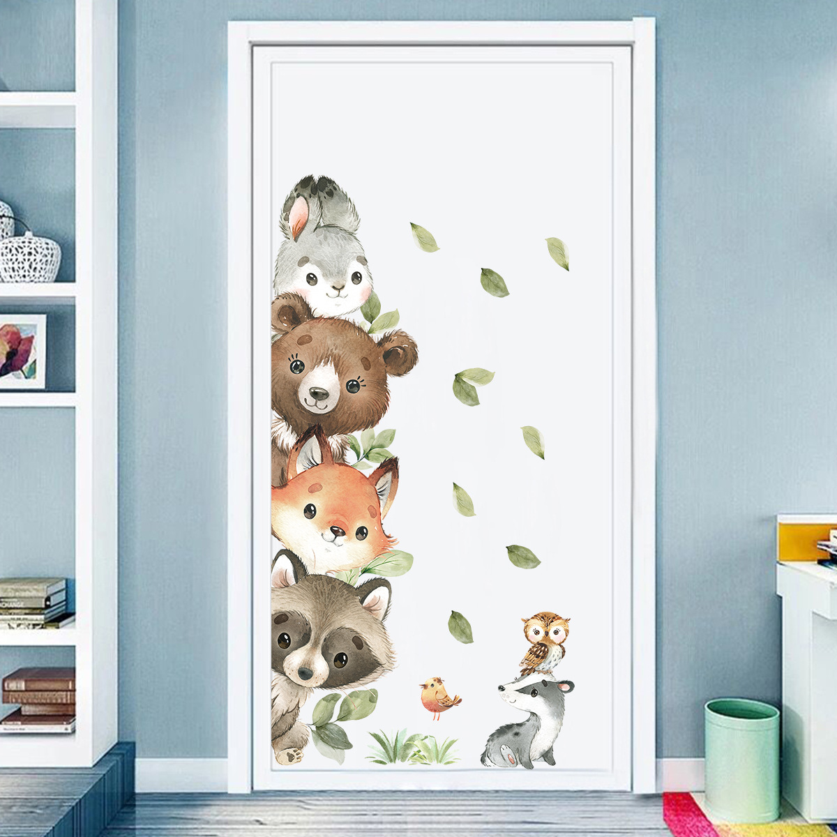 Stiker Dinding Anak-anak Berte - Baby Nursery Forest Theme ulasan dan harga
