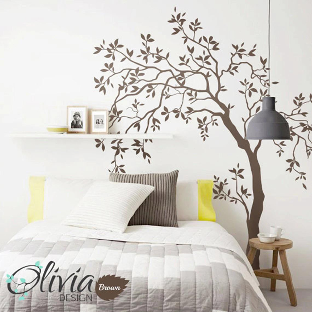 Stiker Dinding Pohon Besar Kam - Baby Nursery Tree ulasan dan harga