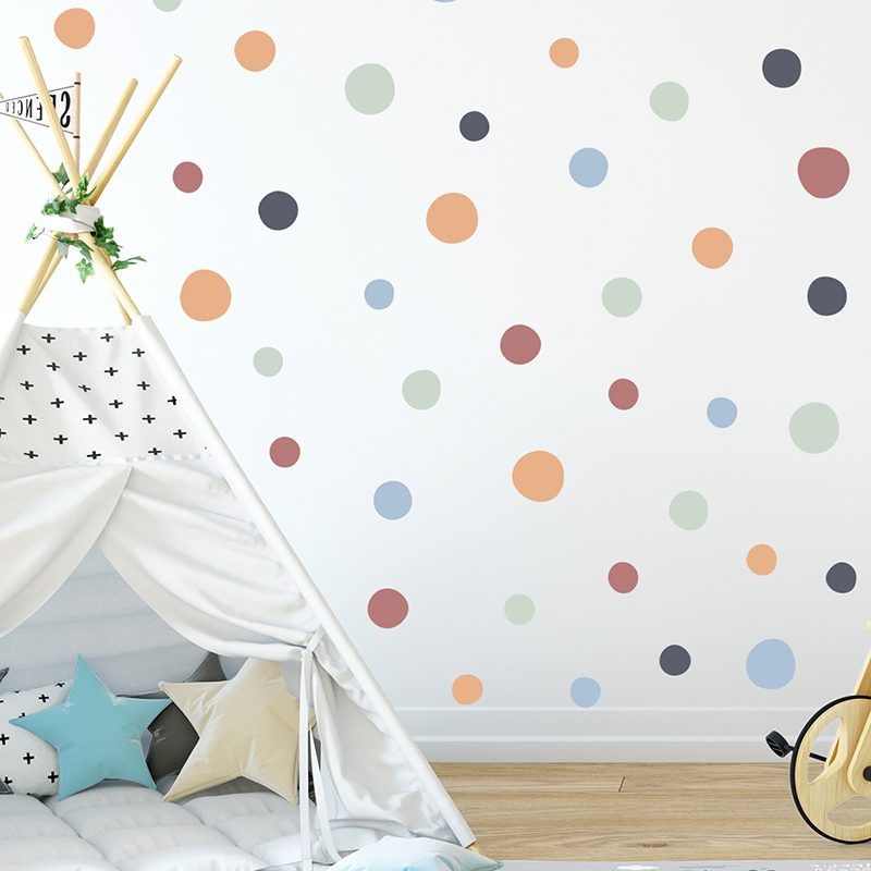 60 buah/set stiker dinding pol - Baby Nursery Furniture Sets ulasan dan harga