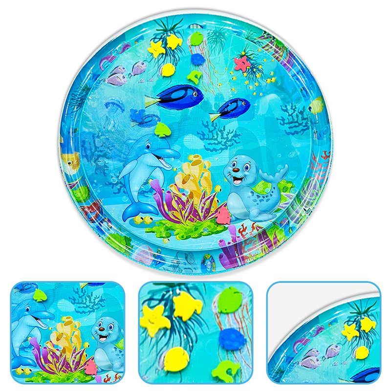 1 buah 100cm tikar air bermain - Baby Nursery Cushion ulasan dan harga