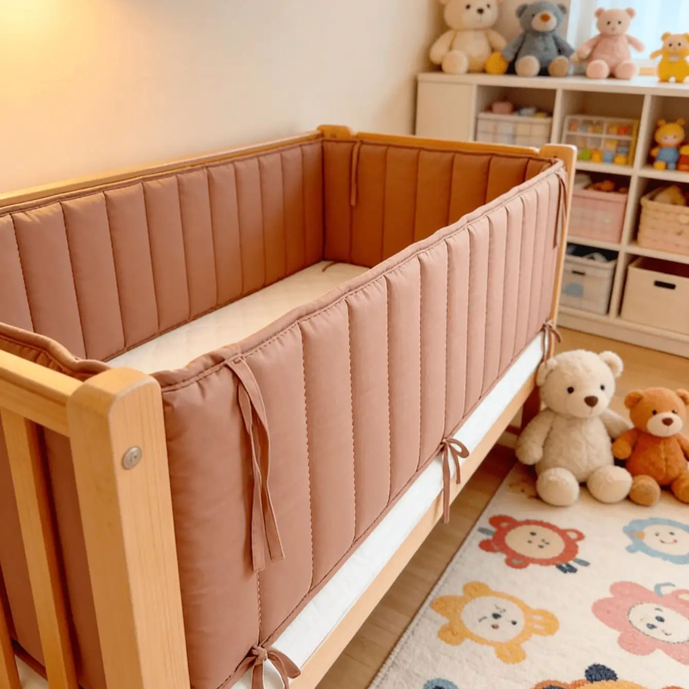 Pelindung Tempat Tidur Bayi, B - Baby Nursery Glider ulasan dan harga