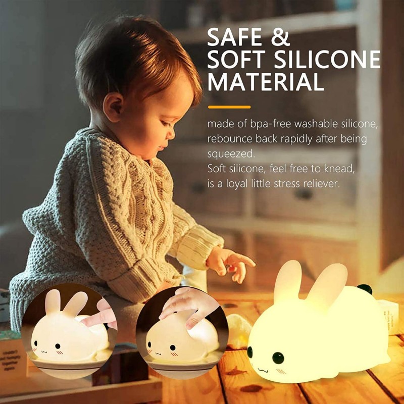 Lampu kelinci LED, mainan bayi - Baby Nursery Egg Light ulasan dan harga