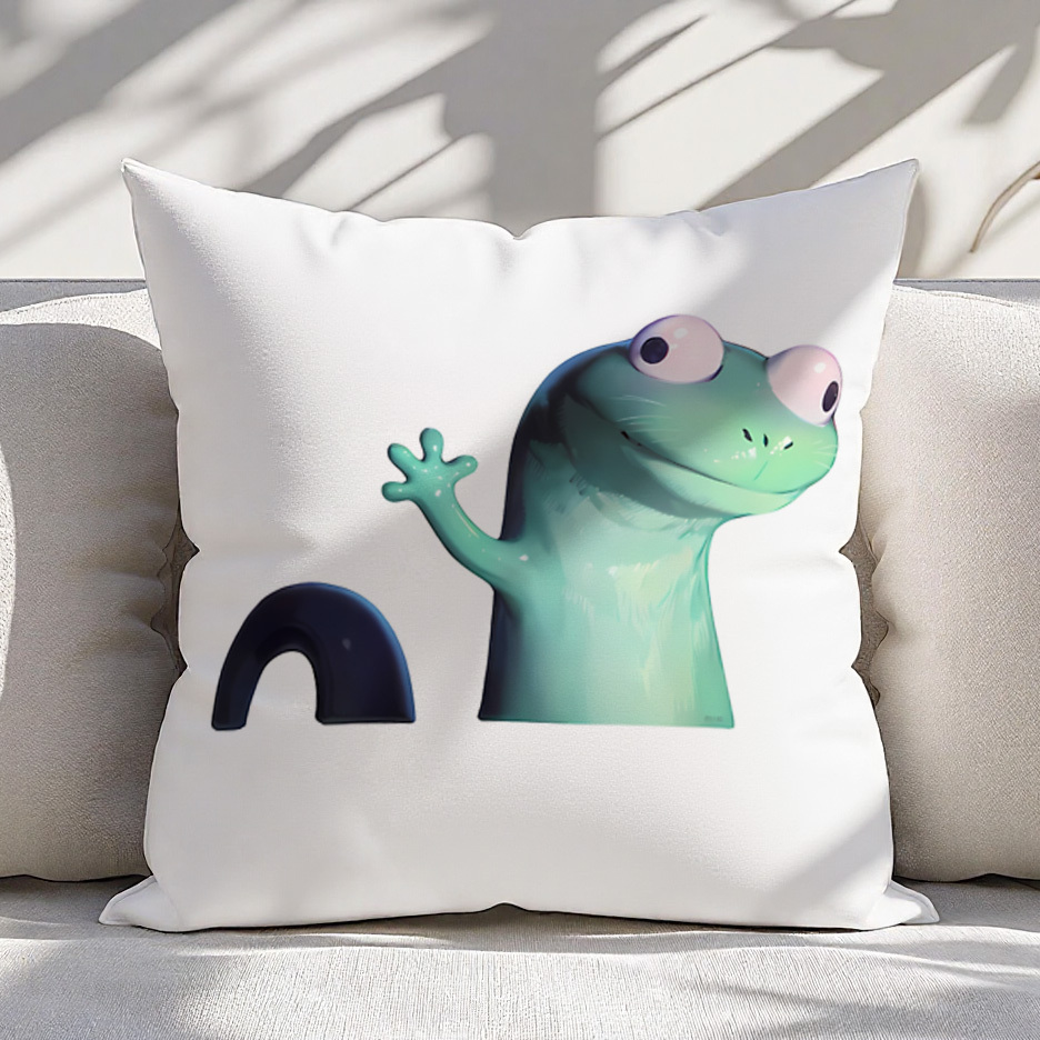 Sarung Bantal Katak Kartun Luc - Baby Nursery Themes Boy ulasan dan harga