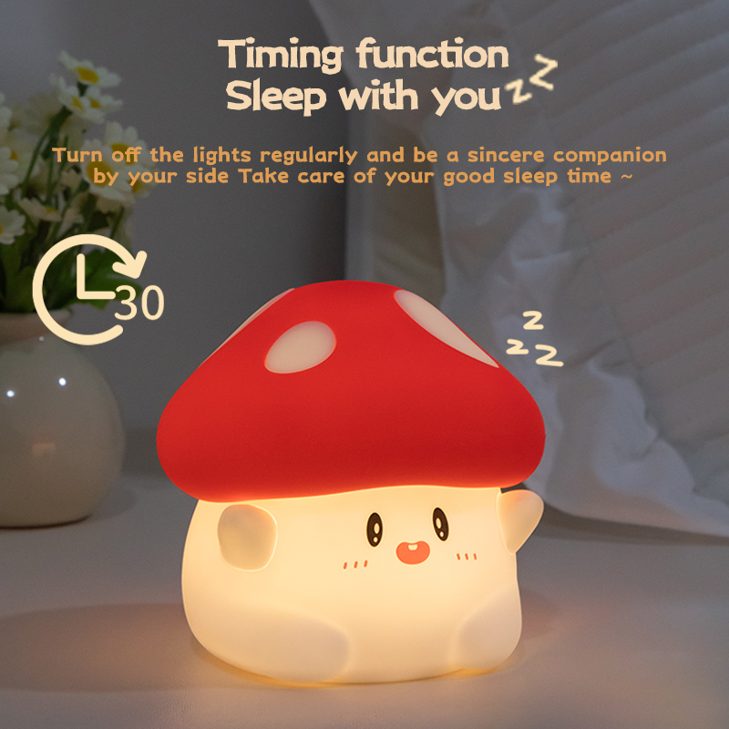 Lampu malam jamur LED, lentera - Baby Nursery Egg Light ulasan dan harga