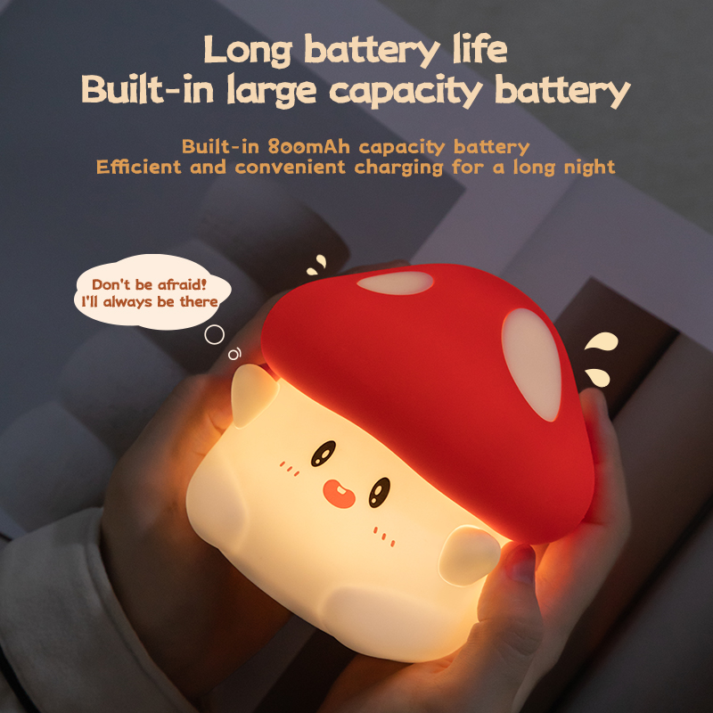Lampu malam jamur LED, lentera - Baby Nursery Egg Light ulasan dan harga