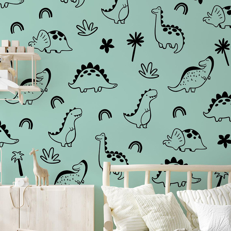 Stiker dinding pelangi pohon d - Baby Nursery Tree ulasan dan harga