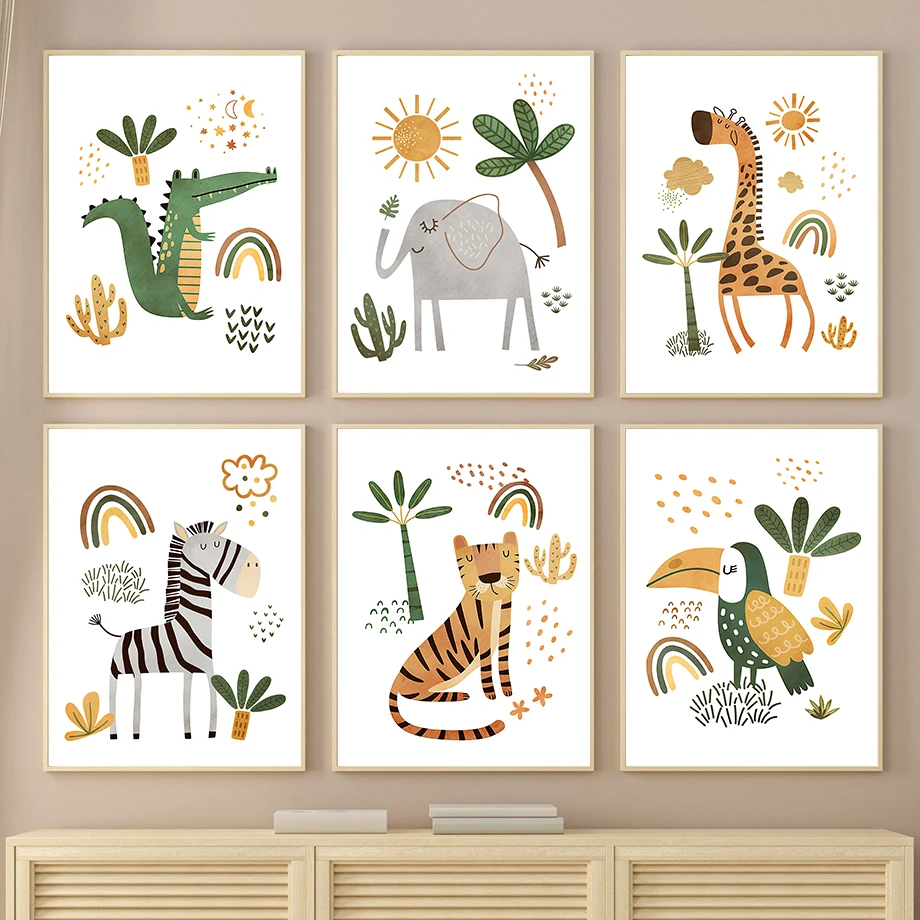 Jerapah Gajah Harimau Zebra To - Baby Zebra Nursery ulasan dan harga