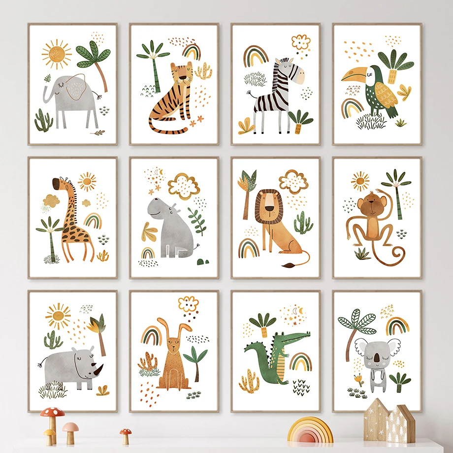 Jerapah Gajah Harimau Zebra To - Baby Zebra Nursery ulasan dan harga