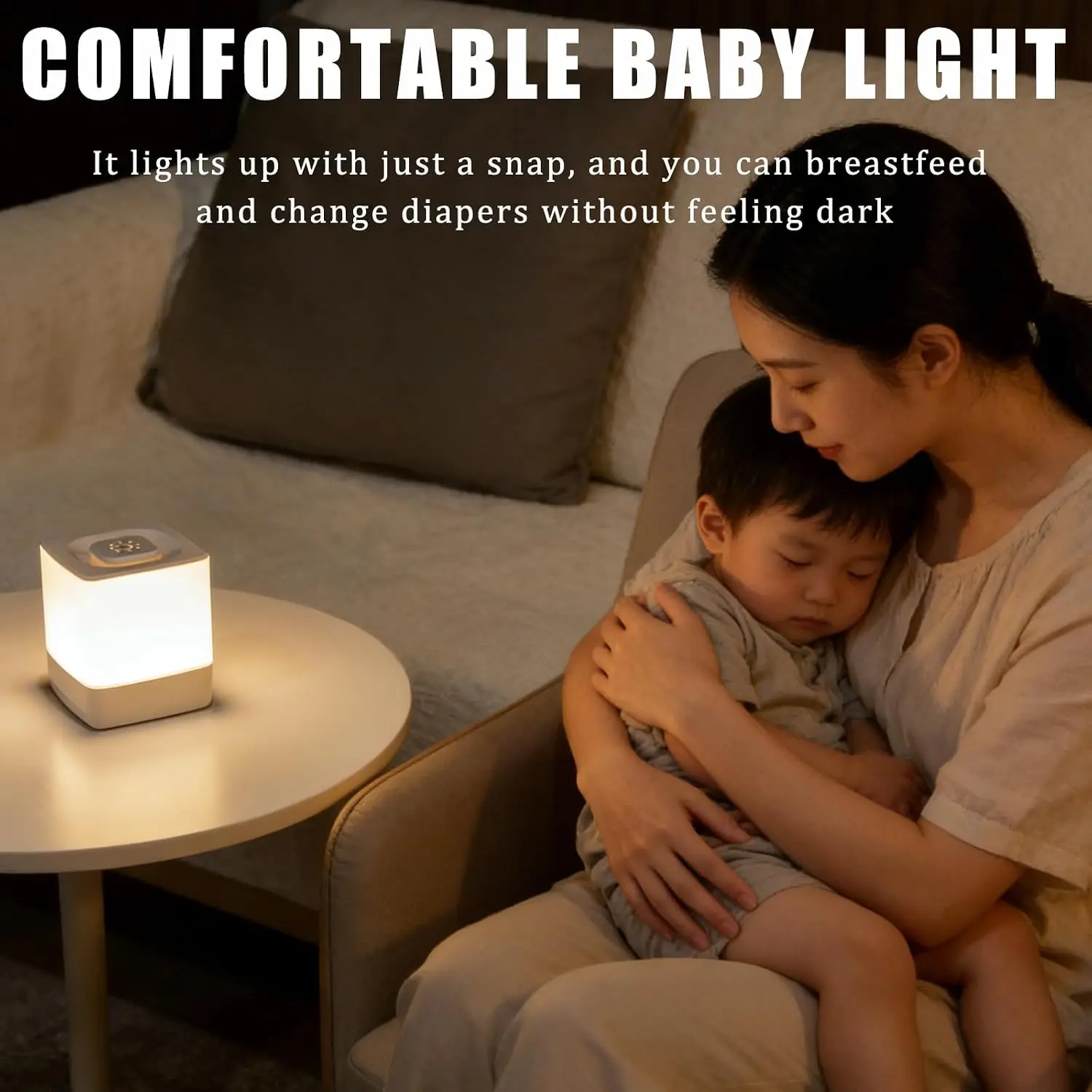 Lampu Malam LED Lampu Samping  - Baby Nursery Egg Light ulasan dan harga