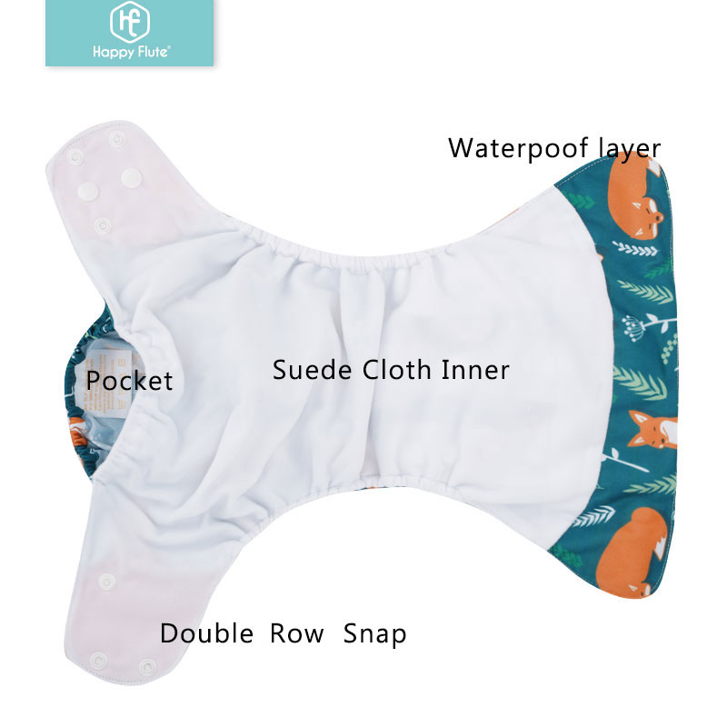 HappyFlute 8 popok + 8 sisipan - Diaper Pail Odor ulasan dan harga