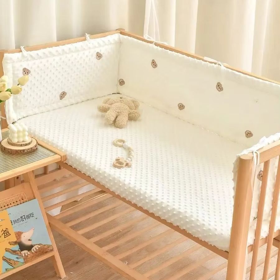 Pagar Ranjang Bayi Warna Solid - Baby Nursery Glider ulasan dan harga