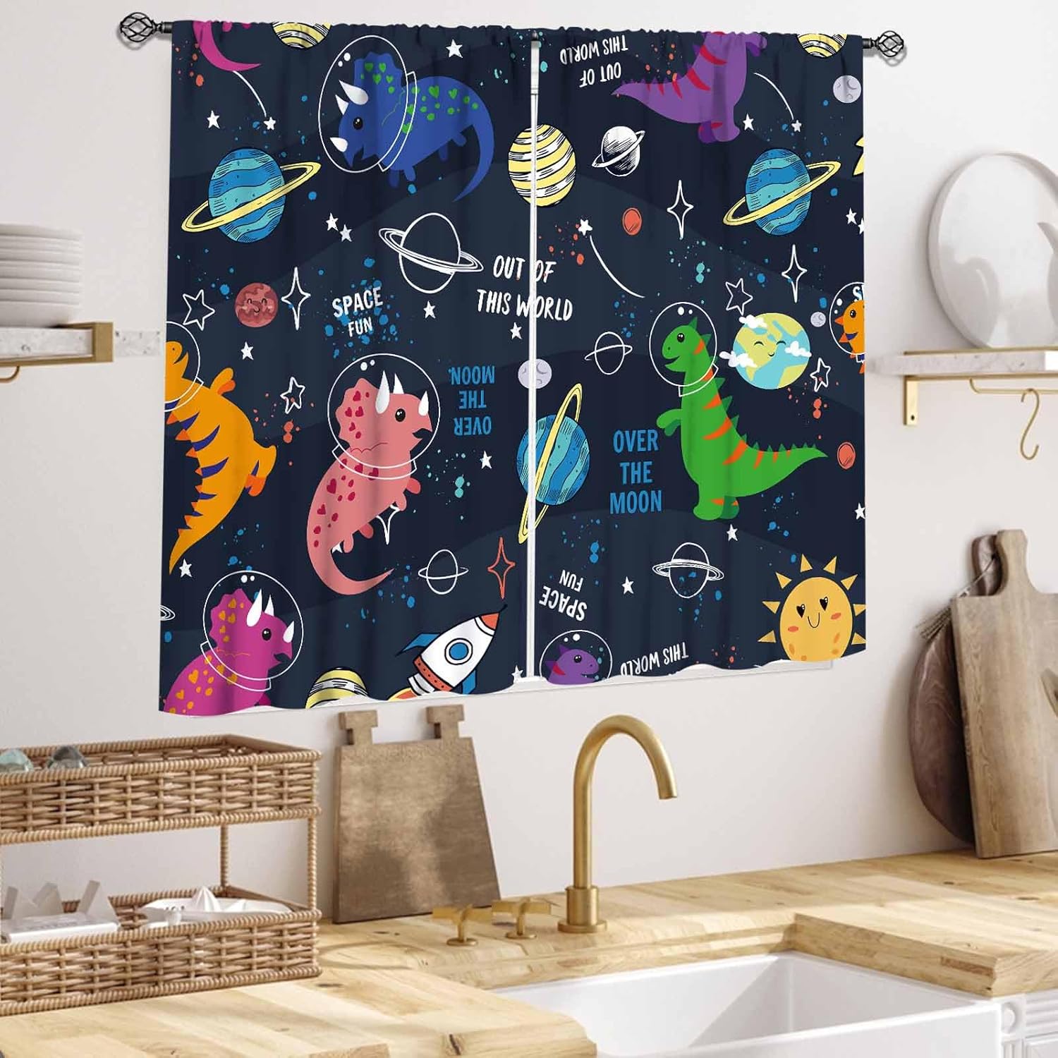 Tirai Dinosaurus untuk Kamar A - Baby Nursery Themes Boy ulasan dan harga