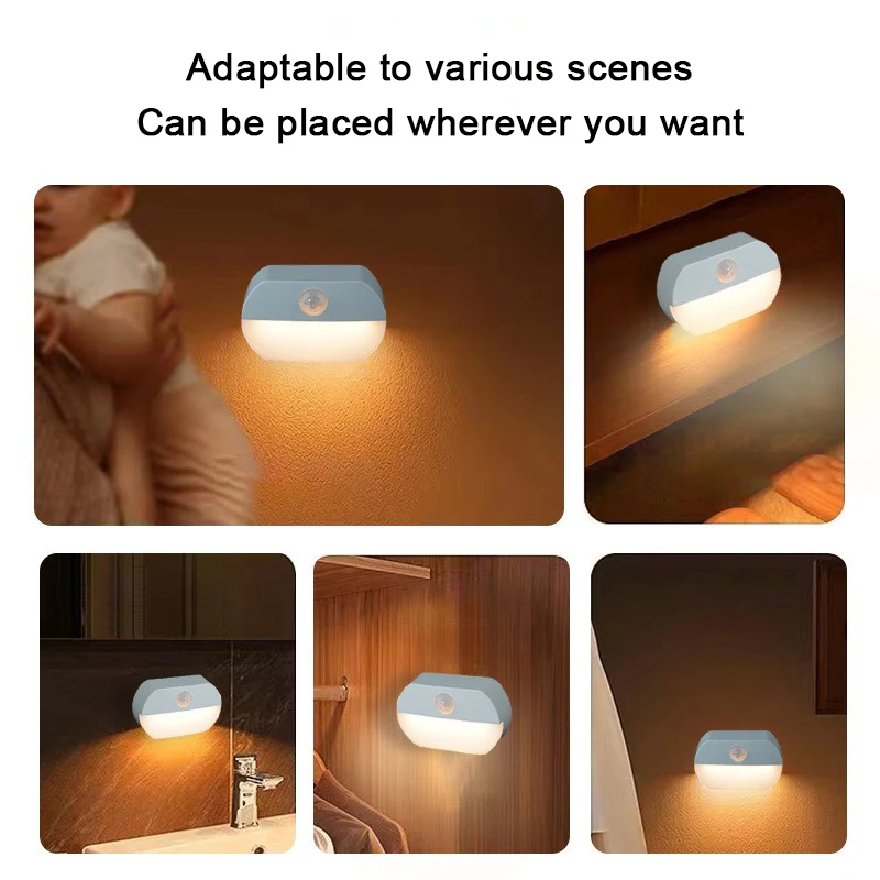 Lampu Malam LED Sensor Gerak T - Baby Nursery Egg Light ulasan dan harga