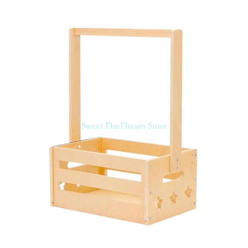 Y88C Wooden Baby Shower Hadiah - Baby Nursery Basket ulasan dan harga