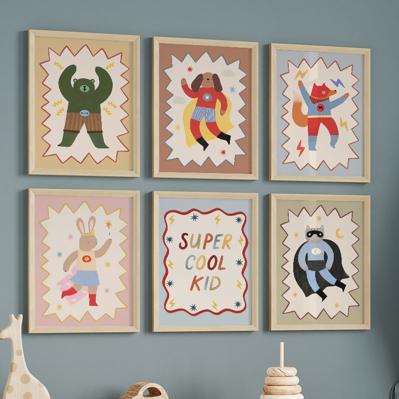 Lukisan Kanvas Seni Dinding Ka - Baby Nursery Paintings ulasan dan harga